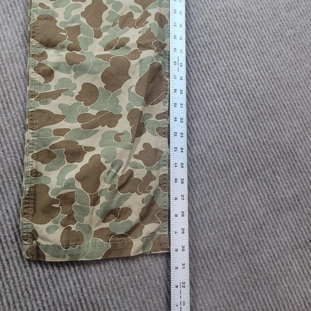 Levis XX Cargo Baggy Pants Mens 31x32 Frog Skin Camo Ripstop Cotton A0961-0004